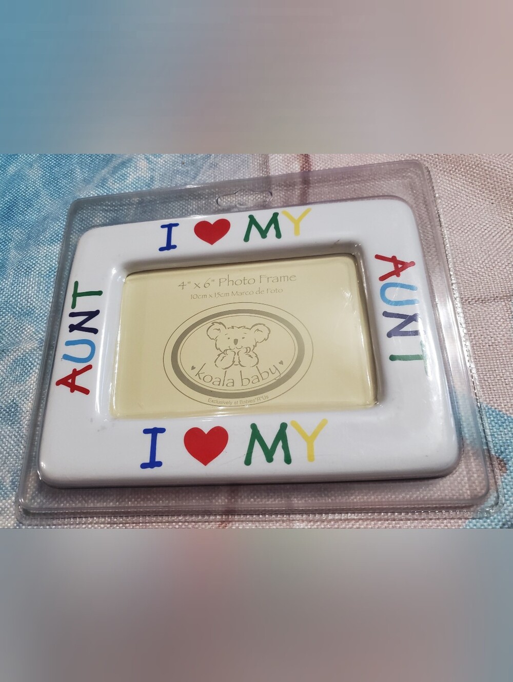 NIP Koala Kids Baby "I ♡ MY AUNT" 4x6 Photo Frame